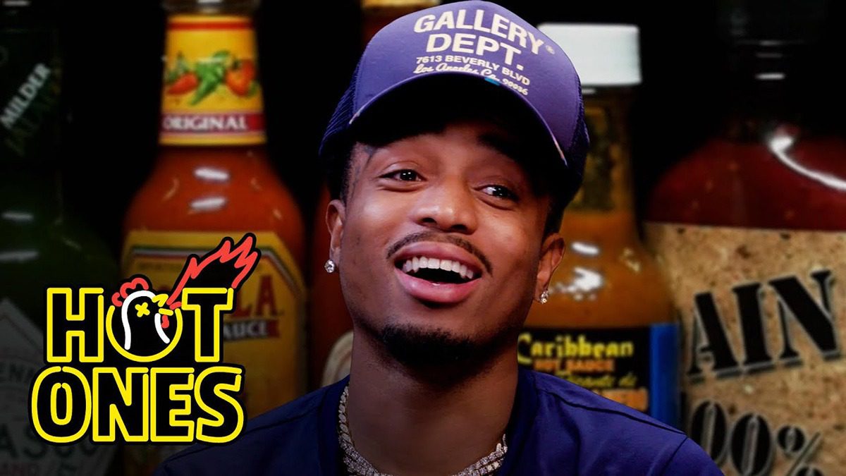 Quavo stops by Hot Ones ahead of release of Culture III