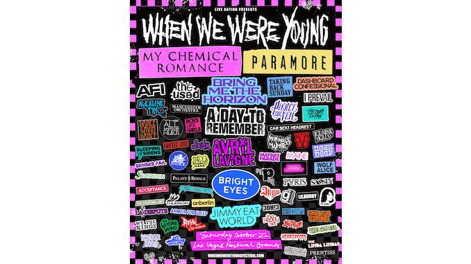 When We Were Young Festival Shares The Perfect Emo Throwback Lineup