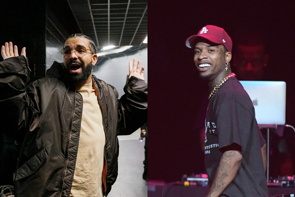Drake Posts a Photo of Tory Lanez With a Message to Free Him