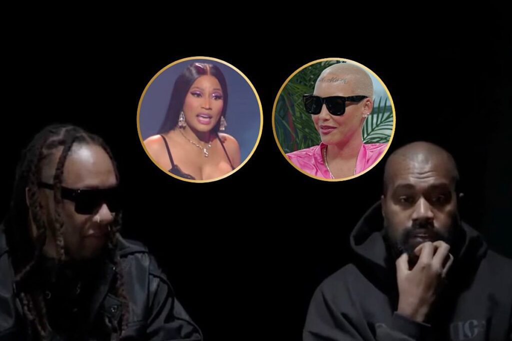 Kanye West Wanted Threesome With Nicki Minaj and Amber Rose