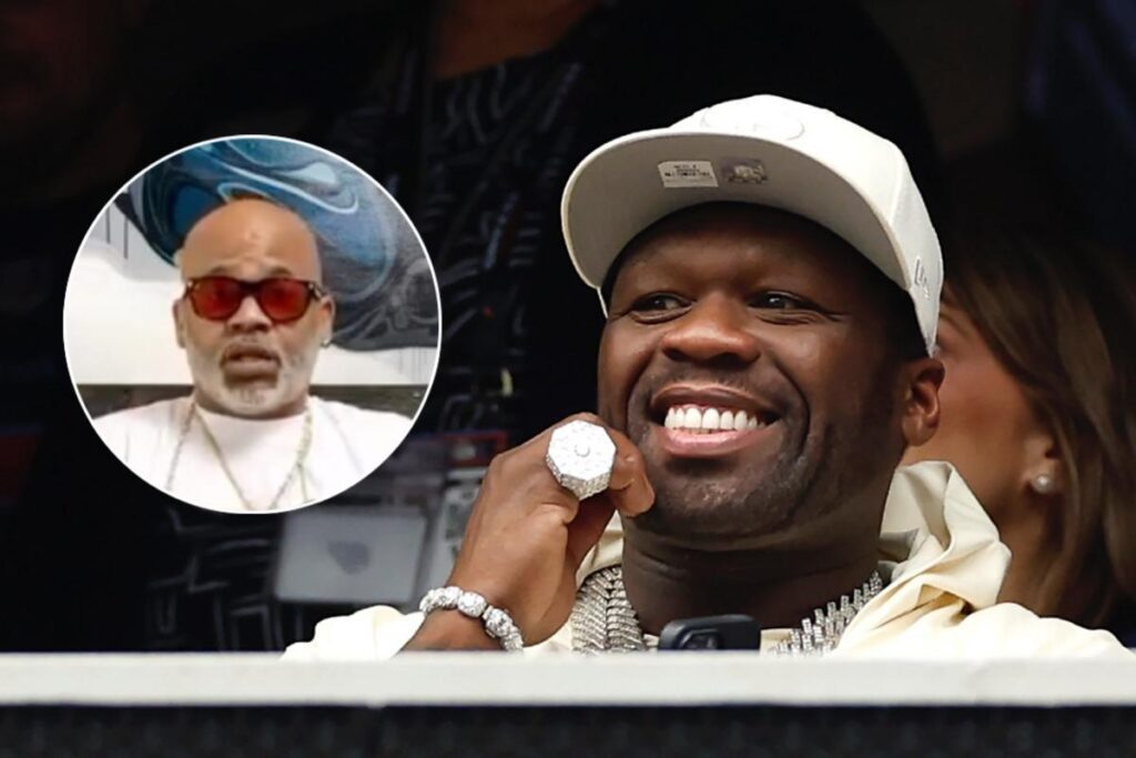 50 Cent Clowns Dame Dash for Explaining His Grill Falling Out