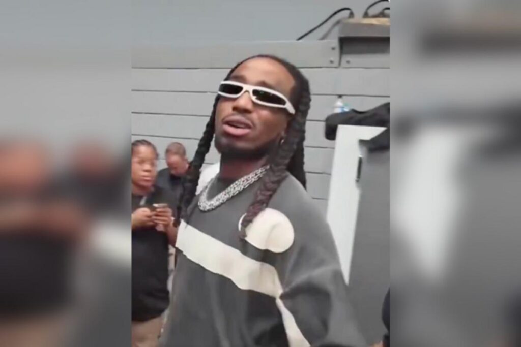 Quavo Slaps Reporter’s Camera for Asking Question About Diddy