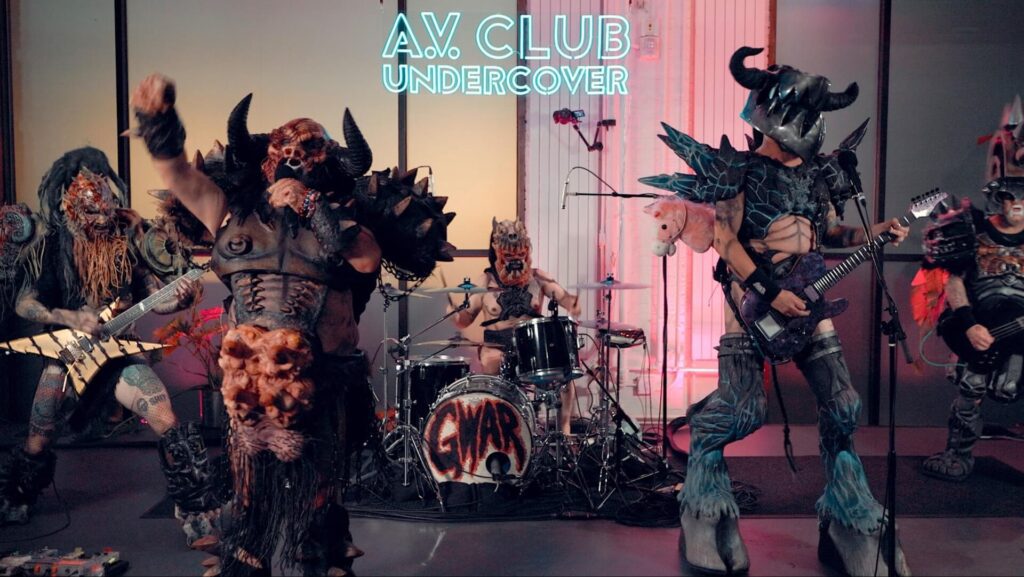 GWAR joins the “Pink Pony Club” in new A.V. Undercover
