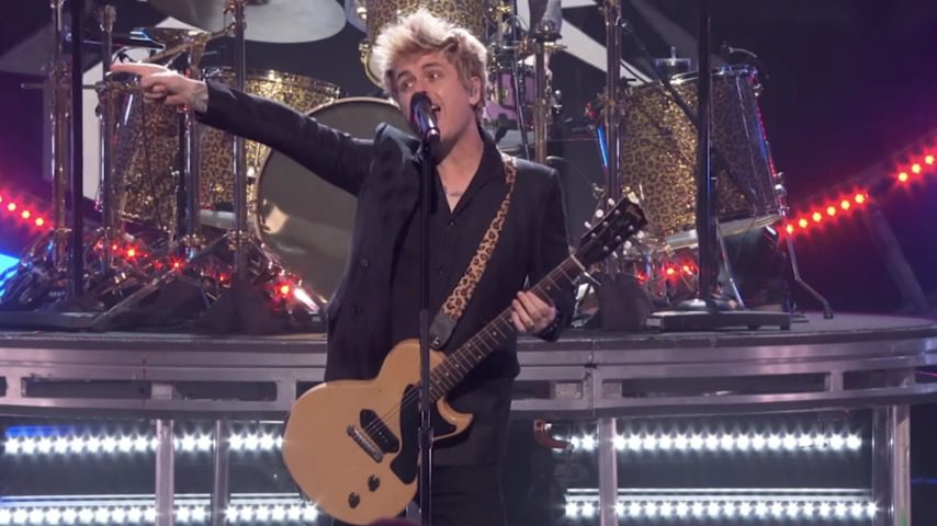 Billie Joe Armstrong offers ICE agents career advice at pre-Super Bowl party: “Quit that shitty job”