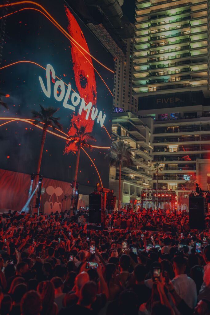 Solomun performing in Dubai